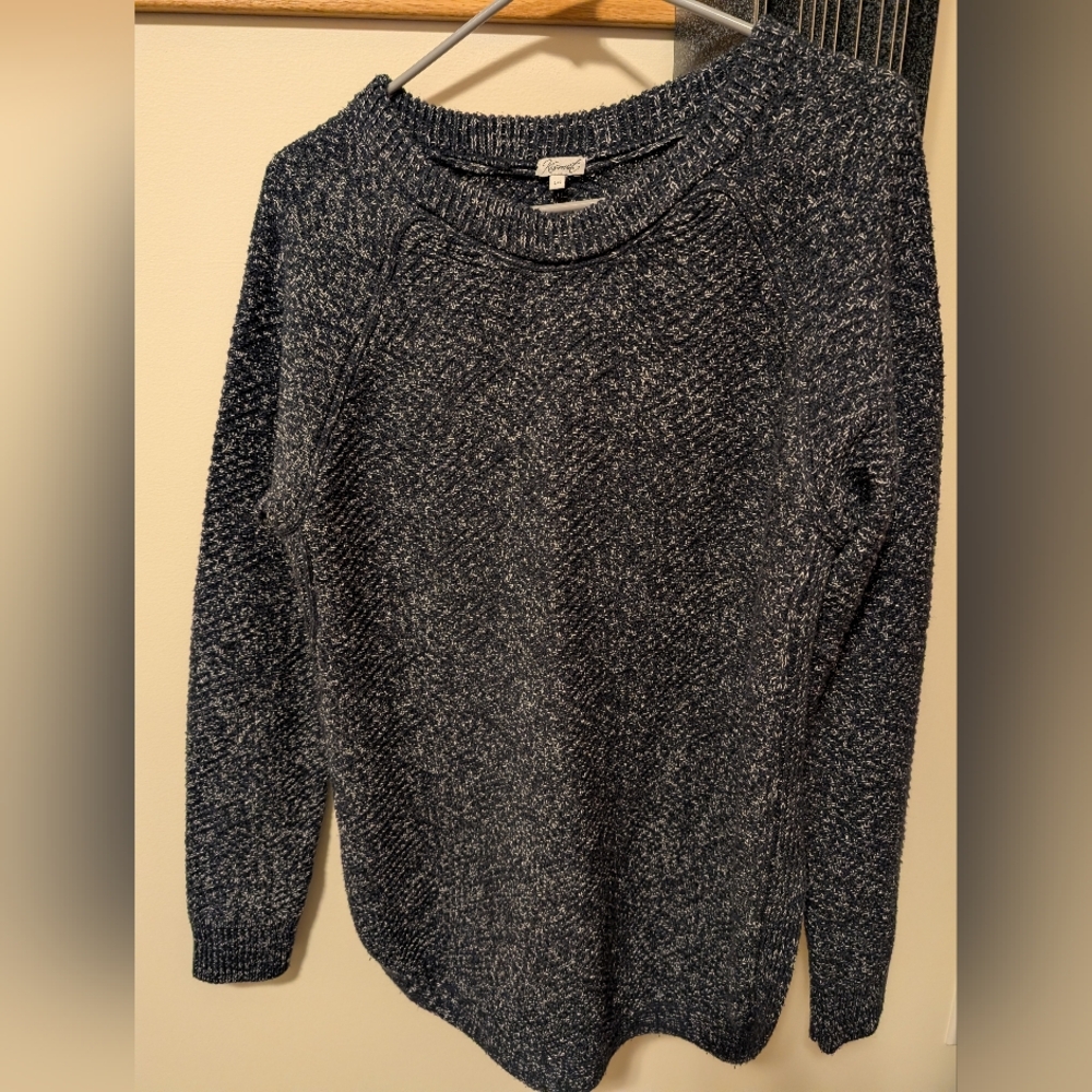 Kismet Black and White Knit Sweater